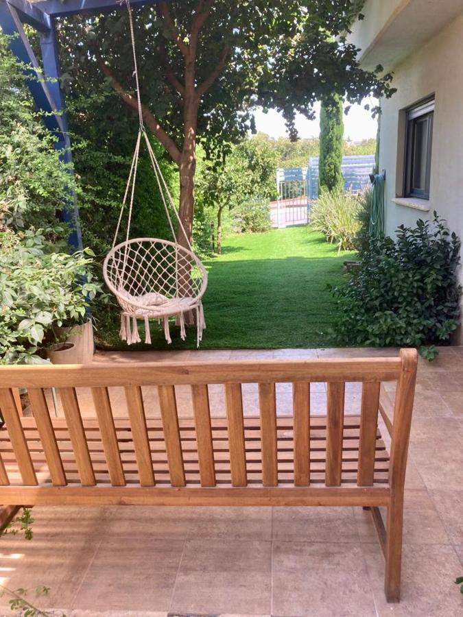 Ferienwohnung Shamaka'S Kefar Hananya Exterior foto